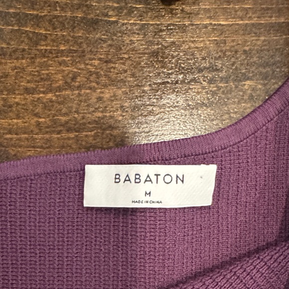 Babaton One-Shoulder Dress in Deep Purple - Picture 2 of 5